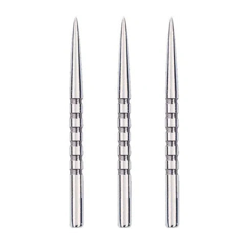 UNICORN - SILVER - 6 GROOVE - 38mm - STANDARD DART POINTS BY UNICORN