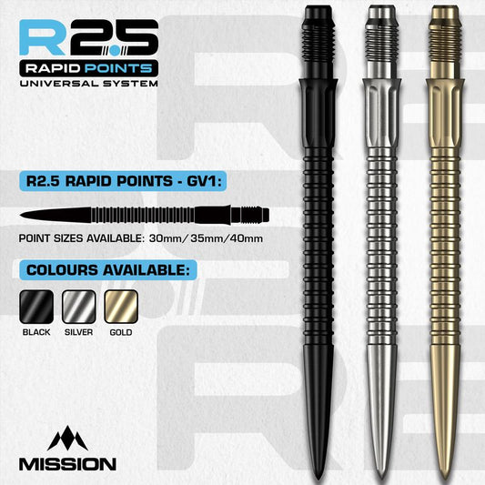 MISSION - R2.5 RAPID POINTS - GV1 - 30mm/35mm/40mm