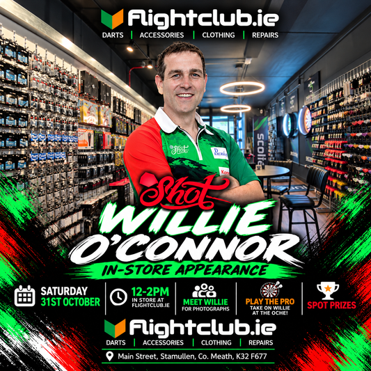 WILLIE O'CONNOR SHOP APPEARANCE - FULLY REFUNDED!