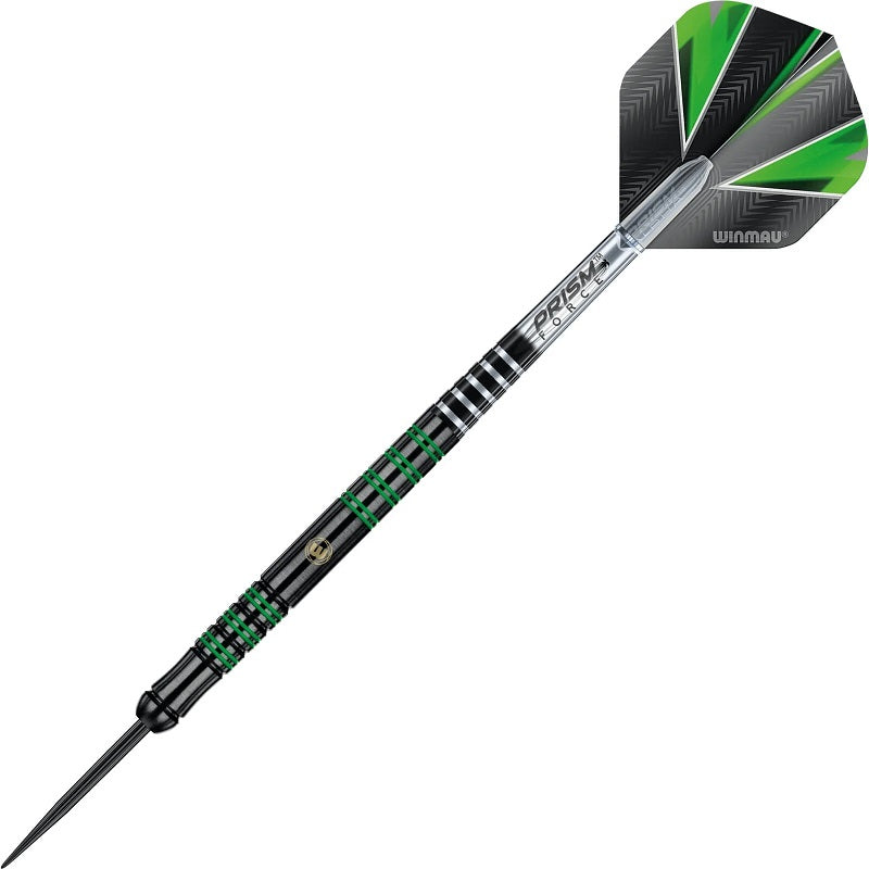 WINMAU - BRENDAN DOLAN  - v1 - ONYX - STEEL TIP DARTS - 90% - 25g (LAST SET)