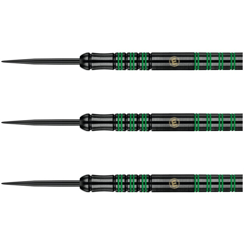 WINMAU - BRENDAN DOLAN  - v1 - ONYX - STEEL TIP DARTS - 90% - 25g (LAST SET)