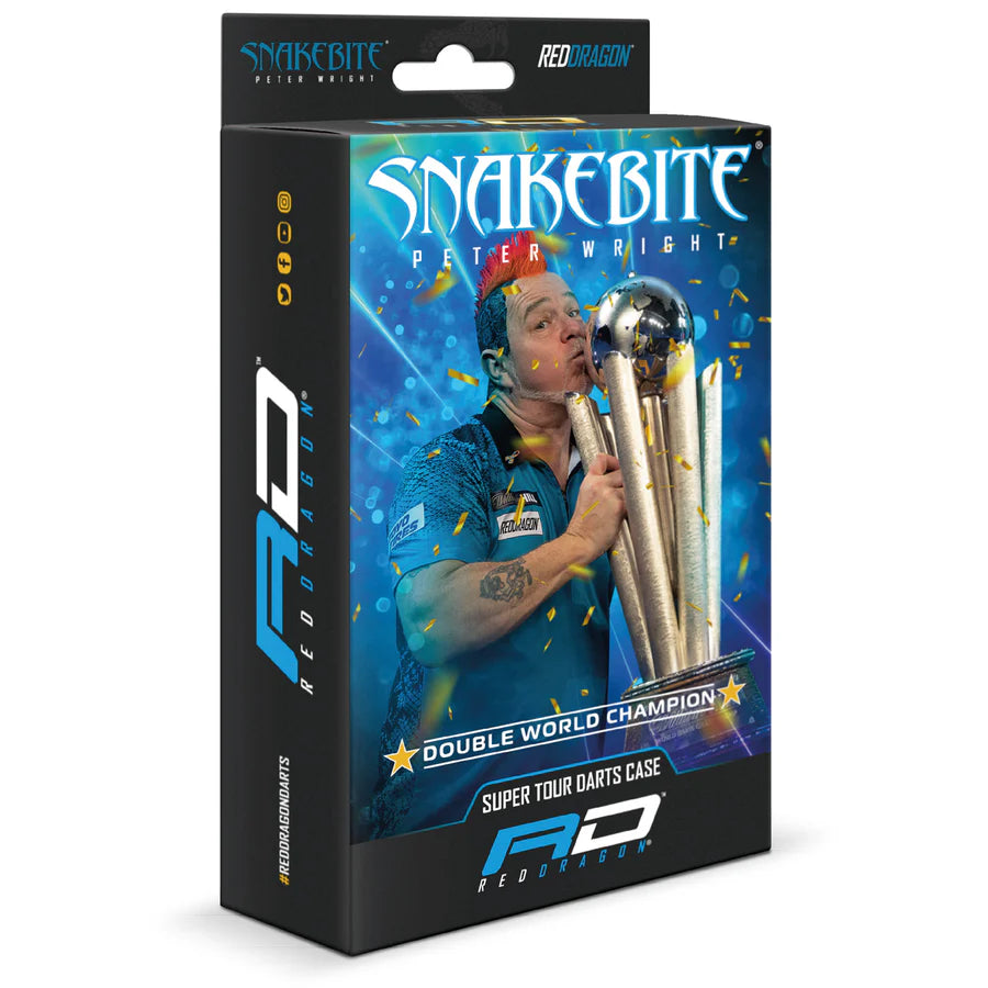 RED DRAGON - PETER WRIGHT - DWC SUPER TOUR - DARTS CASE - DARTS CASE BY RED DRAGON