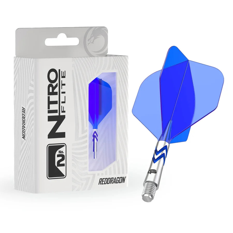 RED DRAGON - GERWYN PRICE - STANDARD NO.2 - NITRO FLITE SYSTEM - DARTS FLIGHTS
