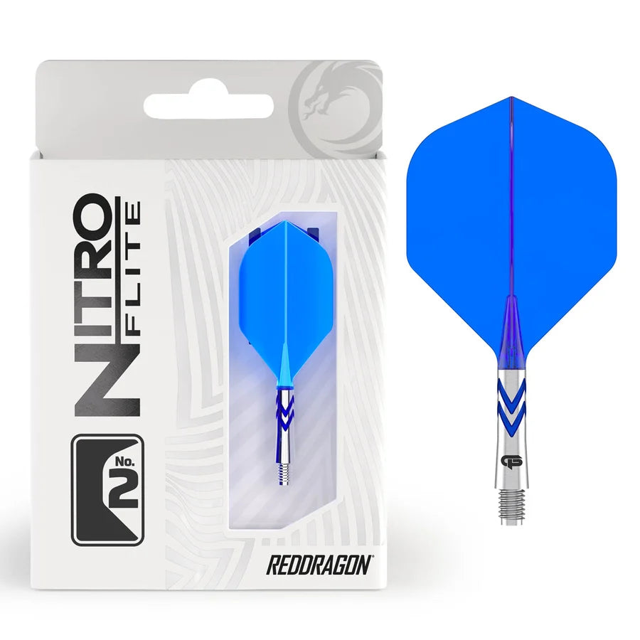 RED DRAGON - GERWYN PRICE - STANDARD NO.2 - NITRO FLITE SYSTEM - DARTS FLIGHTS