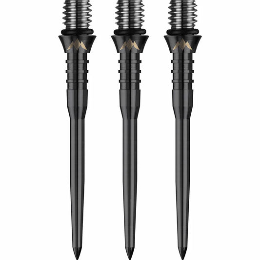 MISSION - TITAN PRO TI - GROOVED - BLACK - SOFT TIP CONVERSION POINTS - 34mm