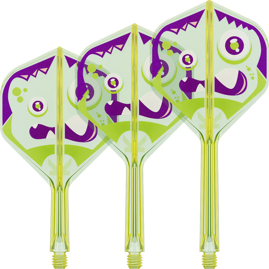 TARGET JAPAN - XENO - TARGET JAPAN LOGO - KFLEX FLIGHT SYSTEM - No.2 STANDARD