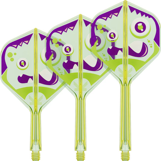 TARGET JAPAN - XENO - TARGET JAPAN LOGO - KFLEX FLIGHT SYSTEM - No.2 STANDARD