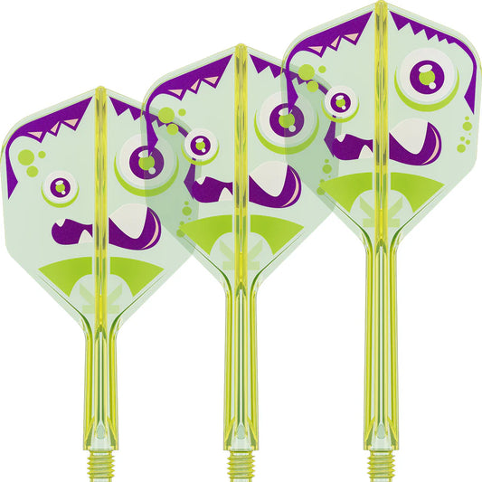 TARGET JAPAN - XENO - TARGET JAPAN LOGO - KFLEX FLIGHT SYSTEM - No.6 SMALL