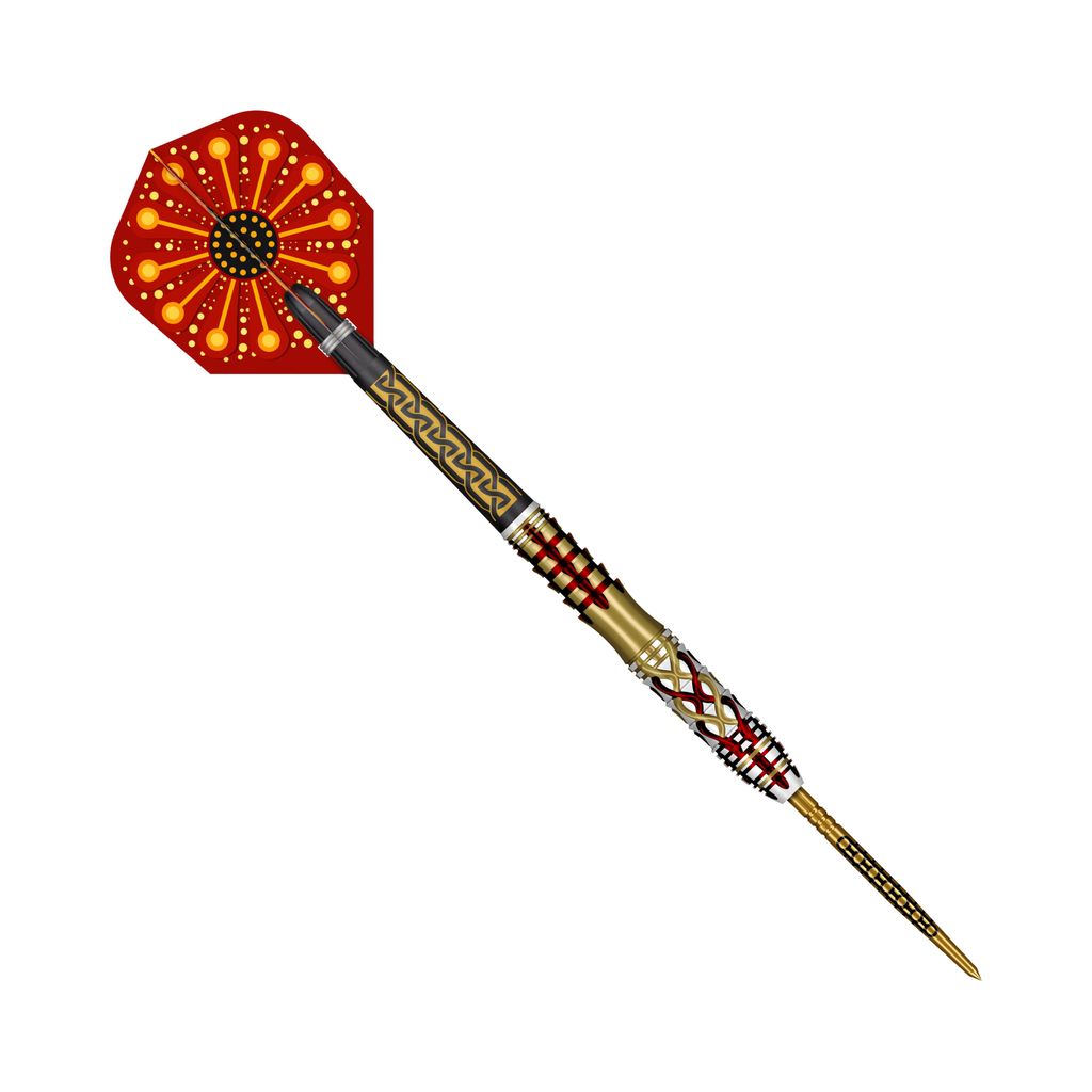 SHOT - GOTHS - ALARIC - TURBO POINT DARTS - 95% - 23g/24g/25g