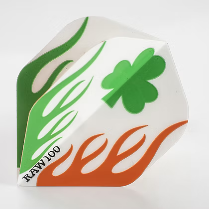 DESIGNA - RAW100 - IRELAND FLIGHTS - N0.2 - SHAMROCK FLAMES