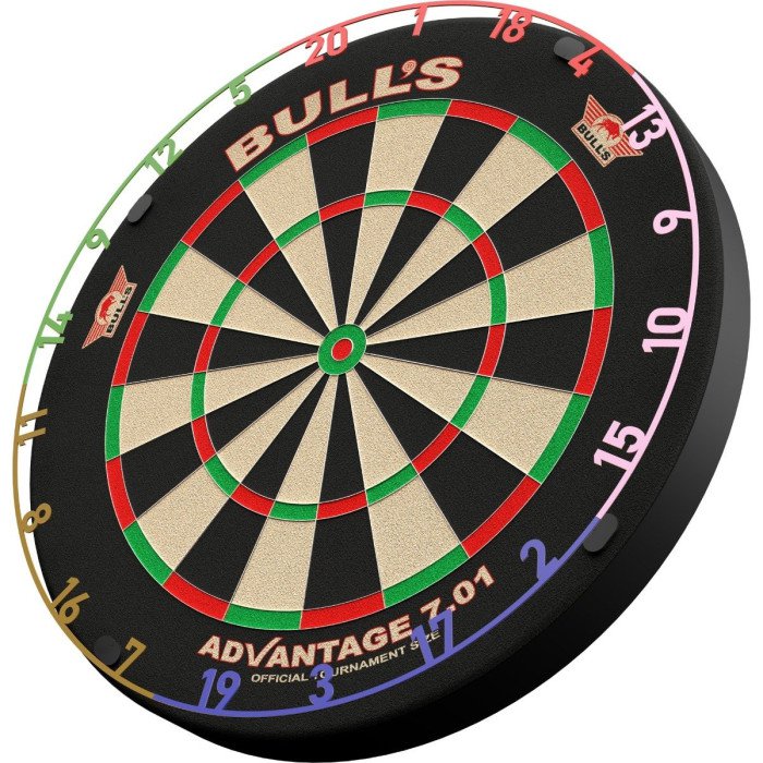 BULL'S (NL) - NUMBER RING SET - QTY 5 - COLOURFUL METAL NUMBER RINGS