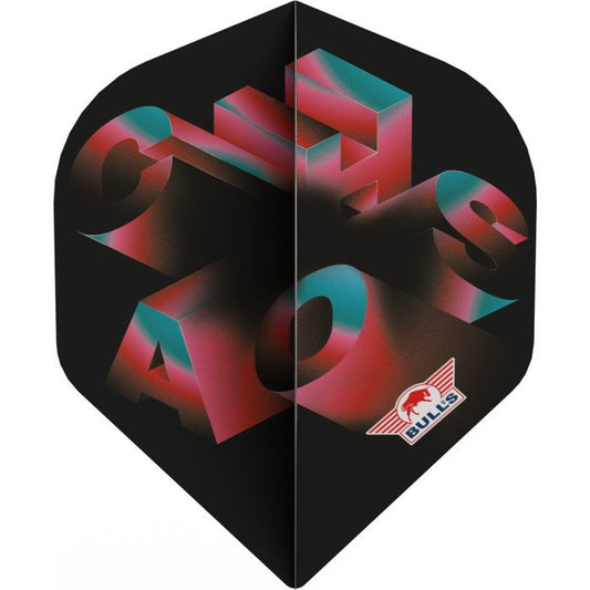 BULL'S (NL) - CHAOS - FLIGHTS - STANDARD (No.2) - PINK - 100 MICRON