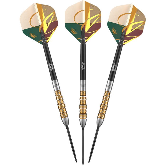BULL'S (NL) - VINTAGO - BOMB - CP STEEL TIP POINT DARTS - 90% - 20g/22g/24g