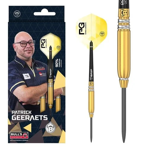 BULL'S - PATRICK GEERAETS - G1 - 90% - STEEL TIP DARTS - 23g