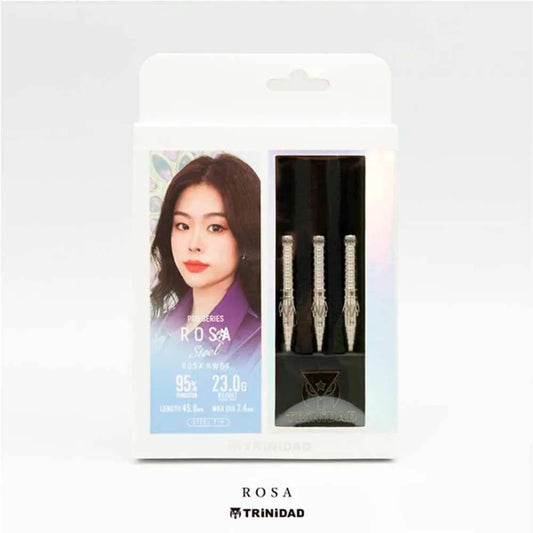 TRINIDAD - ROSA KWOK - ROSA -  PRO SERIES - STEEL TIP DARTS - 95% - 23g