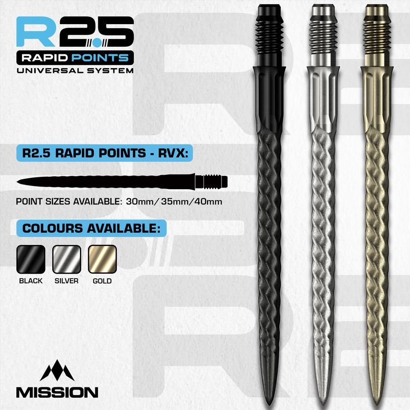 MISSION - R2.5 RAPID POINTS - RVX - 30mm/35mm/40mm