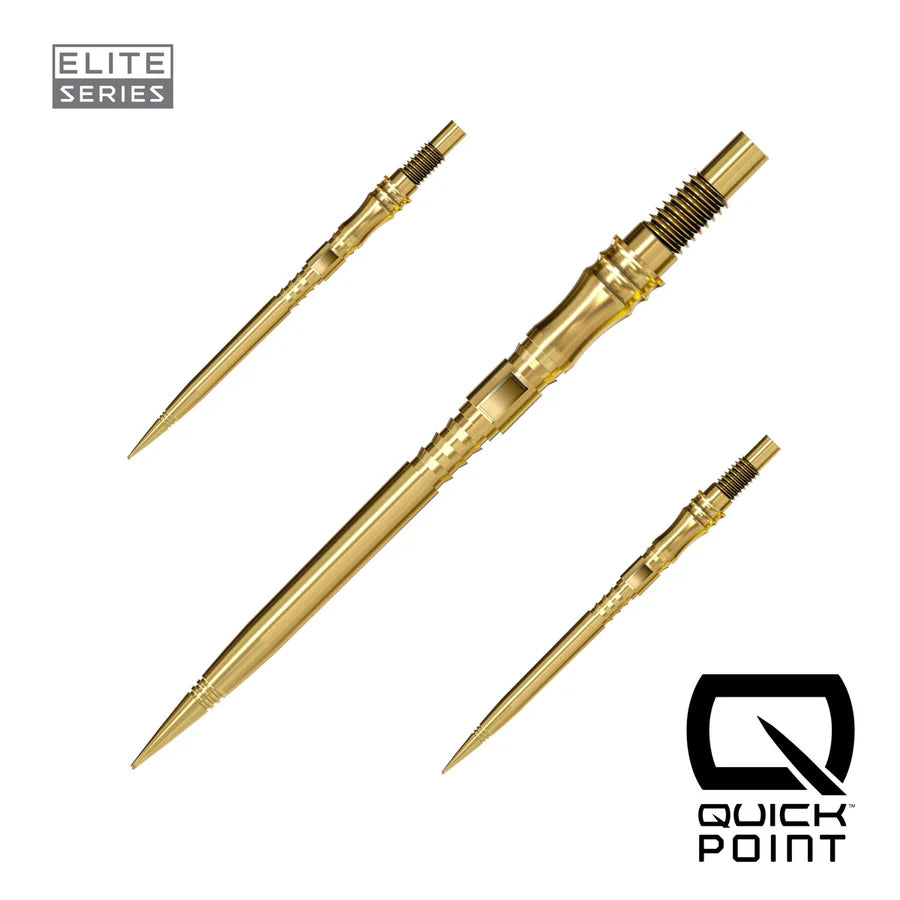 HARROWS - QUICK POINTS - APEX AXIS - SPARE/REPLACEMENT QUICK POINTS - BLACK/SILVER/GOLD - 30mm/35mm/40mm