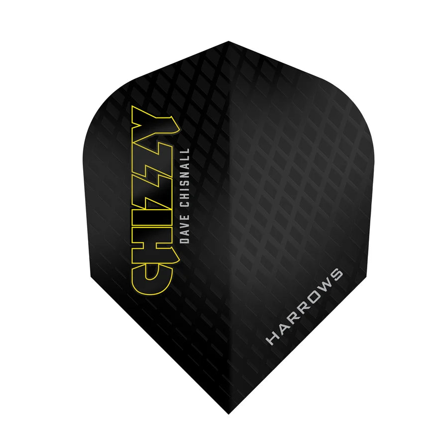 HARROWS - CHIZZY - SERIES 3 - 100 MICRON - DARTS FLIGHTS - SMALL NO.6