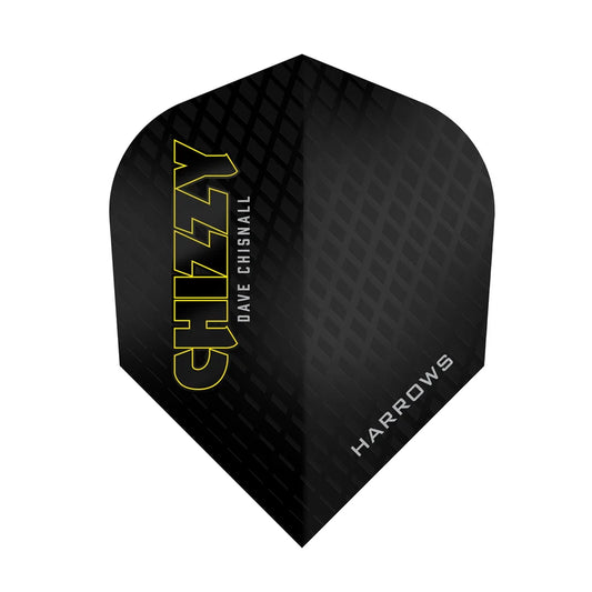 HARROWS - CHIZZY - SERIES 3 - 100 MICRON - DARTS FLIGHTS - SMALL NO.6