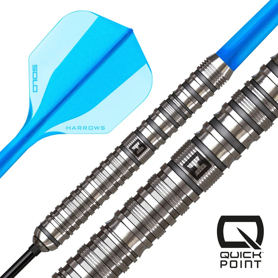 HARROWS - FLUX PRO - QUICK POINT DARTS - PRO TUNGSTEN - 22g/23g/24g
