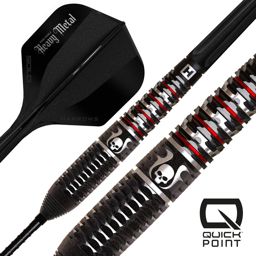 HARROWS - GEO - RYAN SEARLE - QUICK POINT DARTS - 90% - 22g/23g/24g/26g/26g/30g/32g
