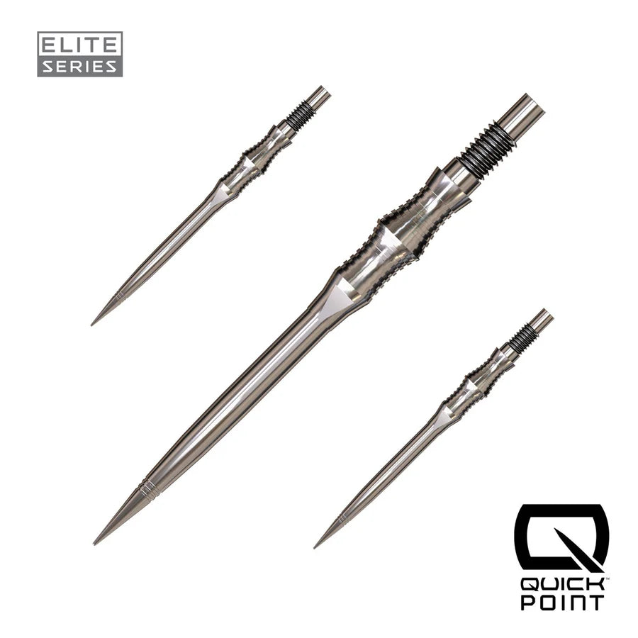 HARROWS - QUICK POINTS - APEX SPIRE - SPARE/REPLACEMENT QUICK POINTS - BLACK/SILVER/GOLD - 30mm/35mm/40mm