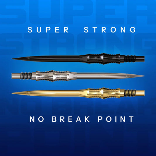 HARROWS - QUICK POINTS - APEX SPIRE - SPARE/REPLACEMENT QUICK POINTS - BLACK/SILVER/GOLD - 30mm/35mm/40mm
