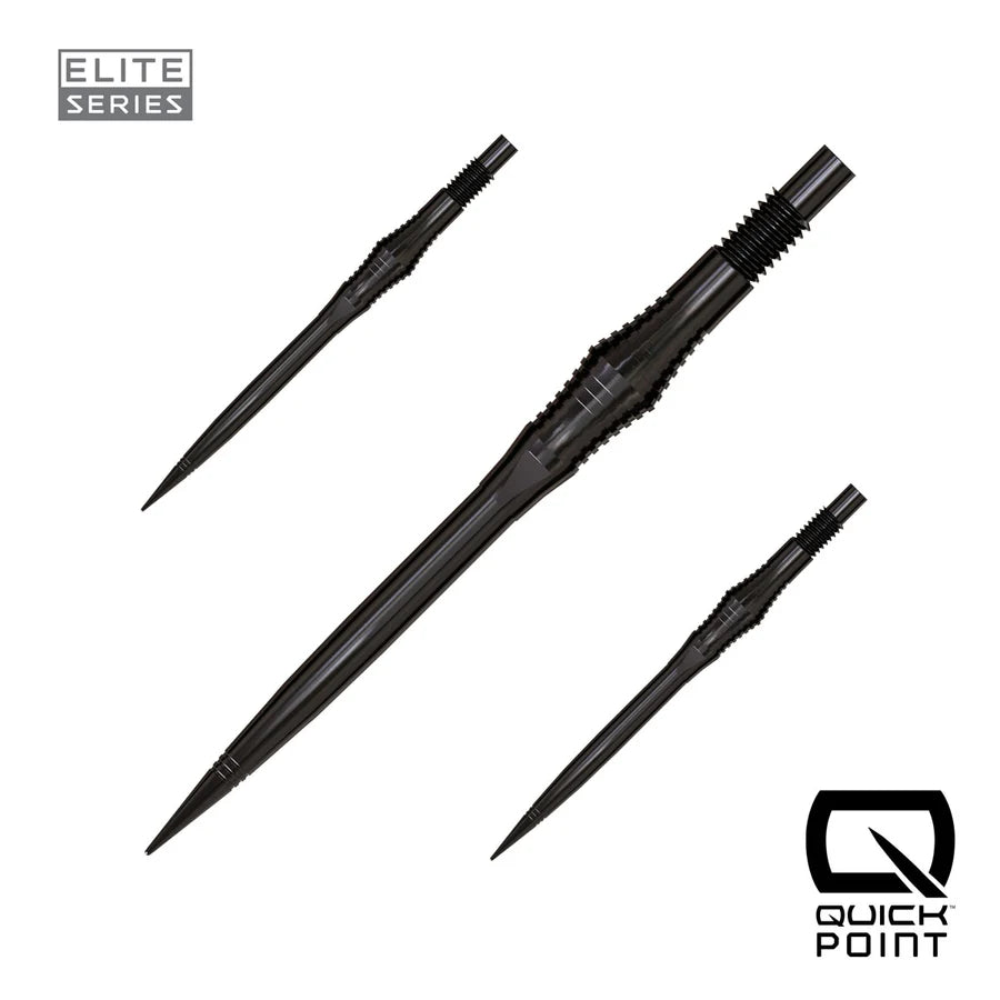HARROWS - QUICK POINTS - SPIRE - SPARE/REPLACEMENT QUICK POINTS - BLACK/SILVER/GOLD - 30mm/35mm/40mm