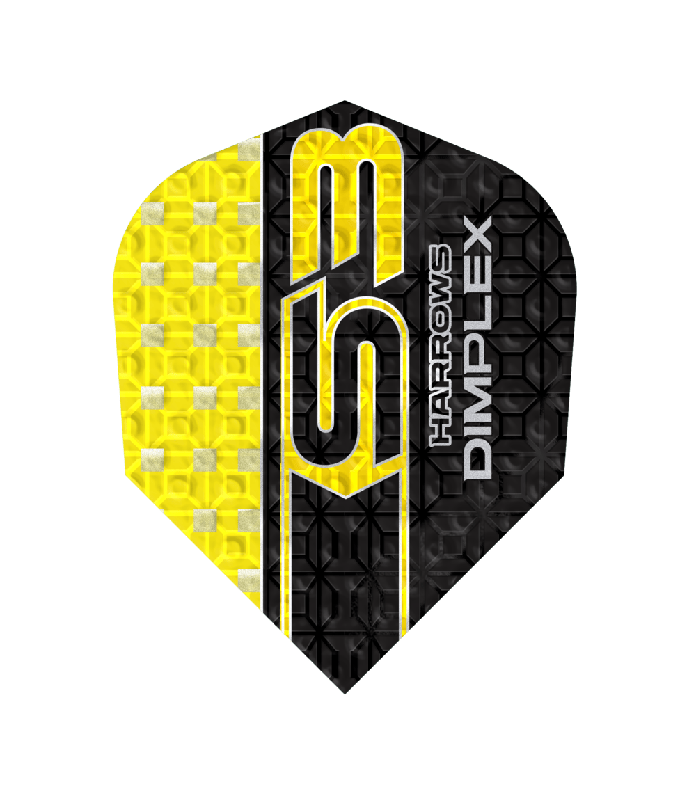 HARROWS - DIMPLEX - S3 - DARTS FLIGHTS - SMALL NO.6 - VARIOUS COLOURS