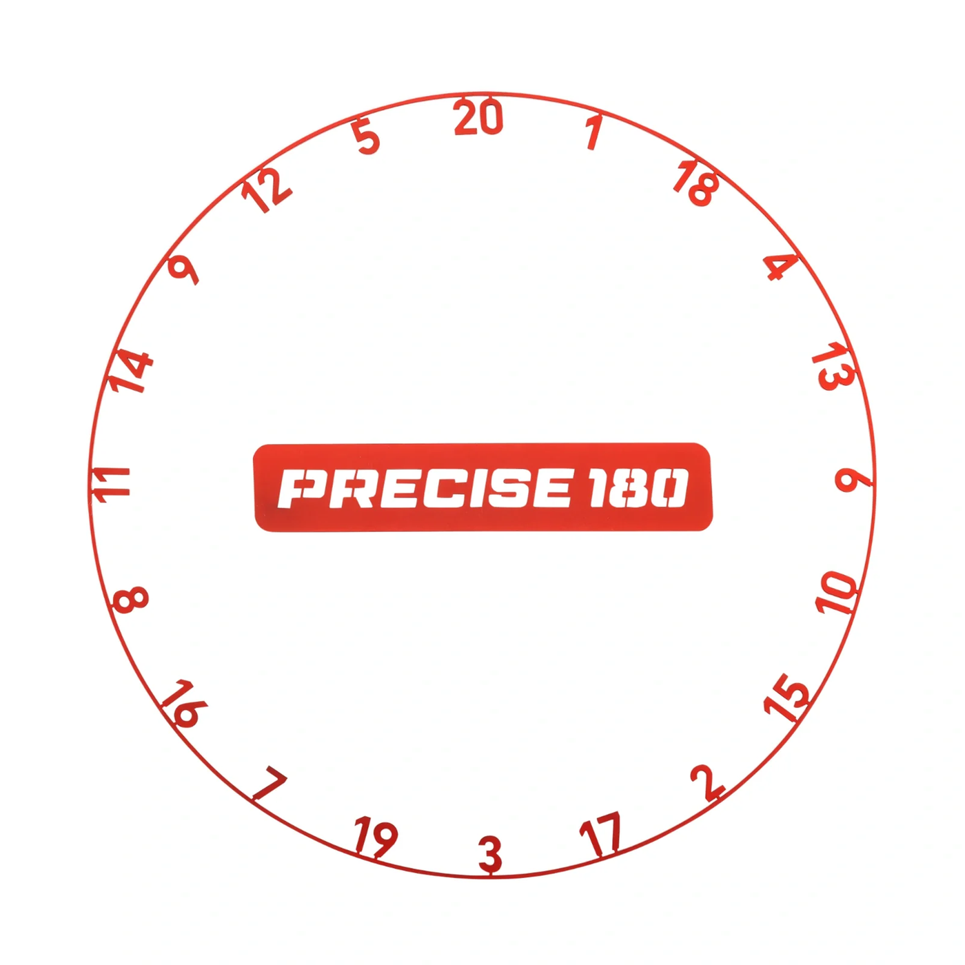 PRECISE 180 - NUMBER RING - ONEPIECE - VARIOUS COLOURS