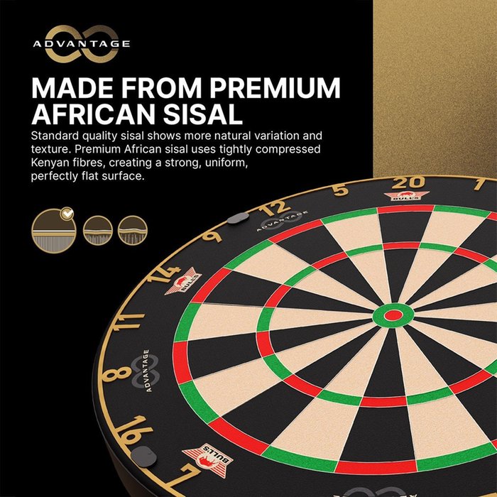 BULL'S NL - ADVANTAGE 8 - PROFESSIONAL DARTBOARD