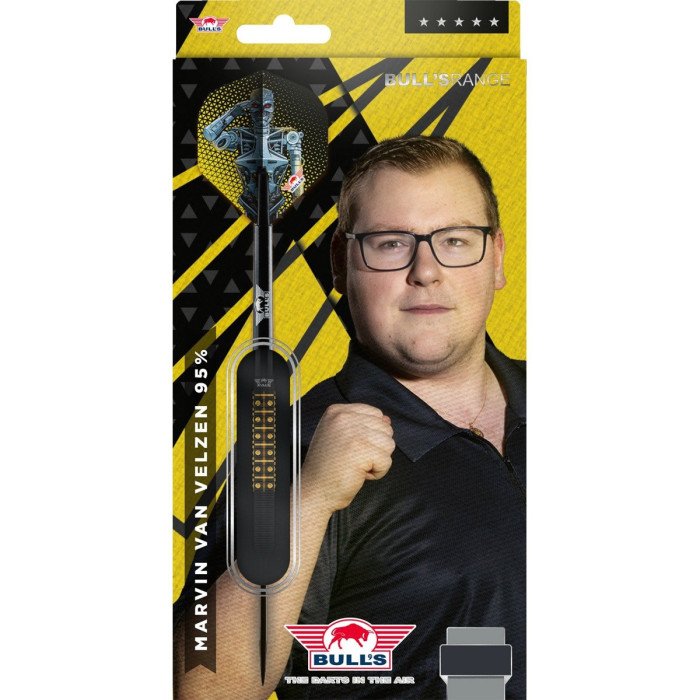 BULL'S (Bulls NL) - MARVIN VAN VELZEN - STEEL TIP DARTS - 95% - 22g/24g/26g