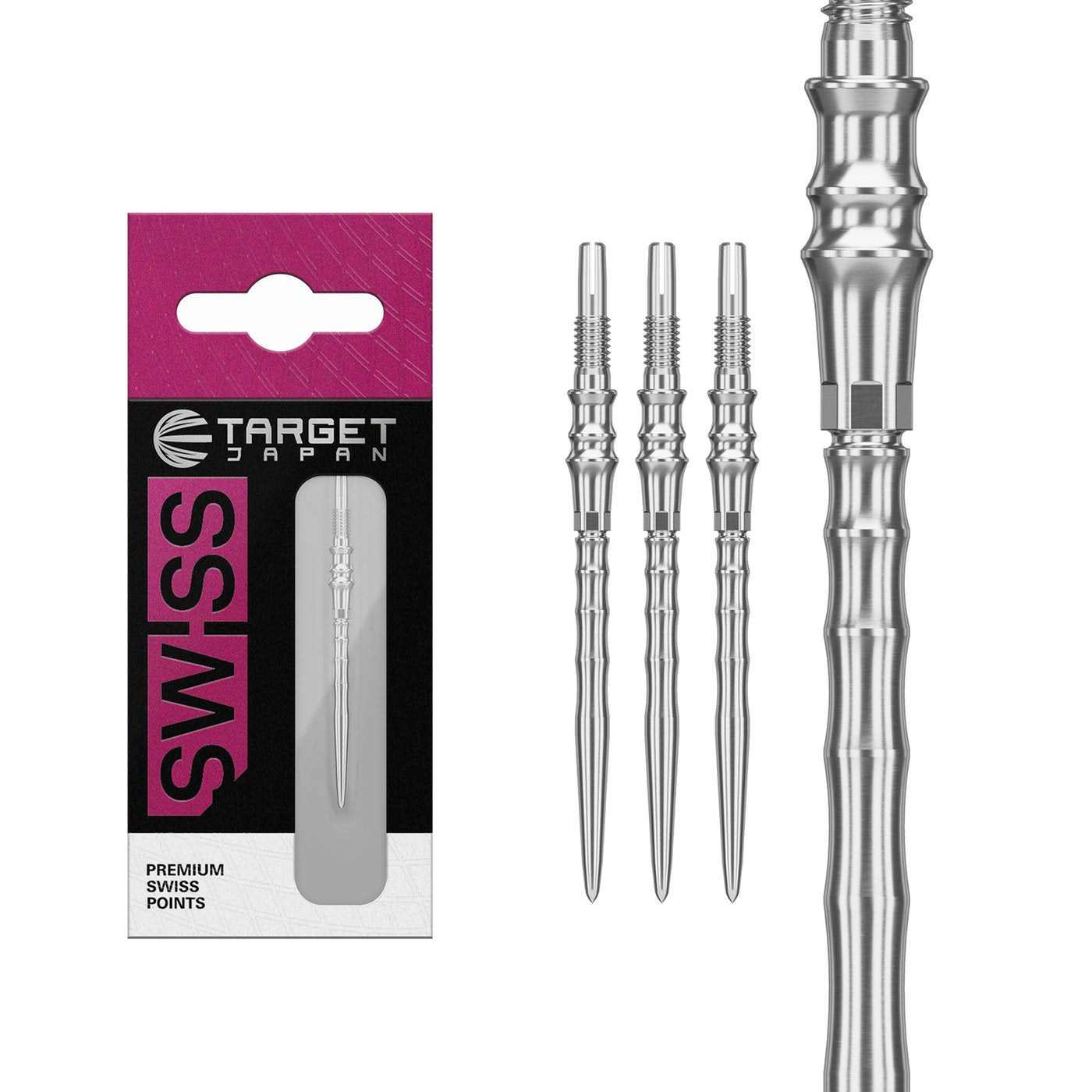 TARGET JAPAN - SWISS POINTS - PREMIUM - REPLACEMENT/SPARE SWISS POINTS - 35mm/40mm