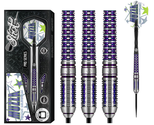 SHOT - RYAN MURRAY - PRO SERIES - STEEL TIP DARTS - 90% - 28g