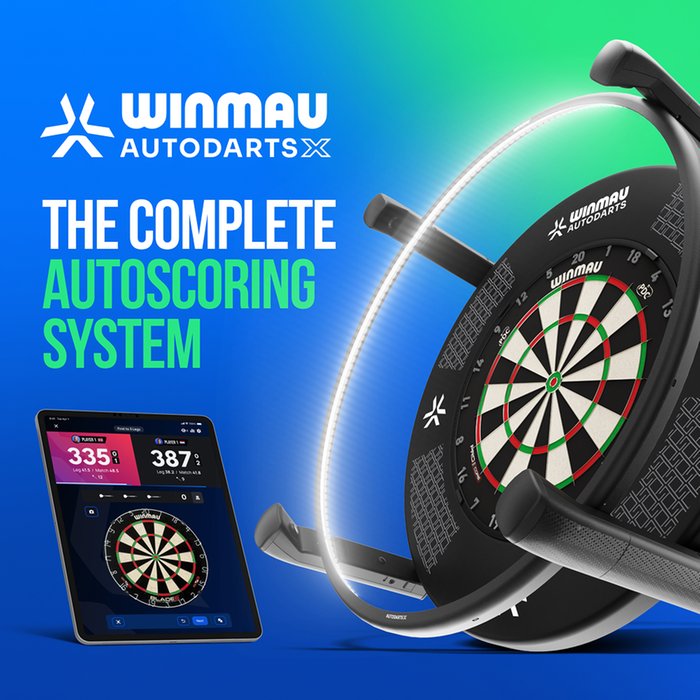 COMING SOON!!  WINMAU - AUTODARTS X - DARTS AUTO SCORING SYSTEM WITH ONLINE PLAY