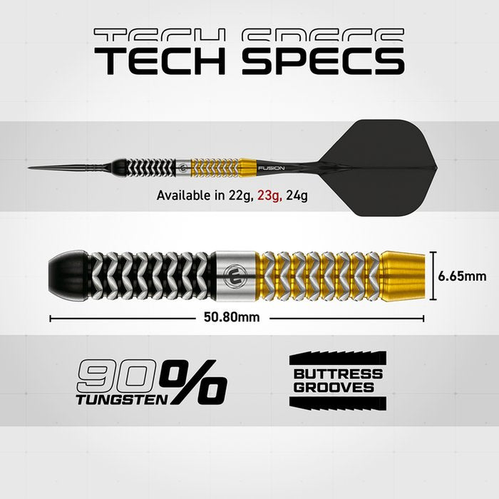 WINMAU - EXION - PARALLEL - WINMAU SWITCH POINT DARTS - 90% - 22g/23g