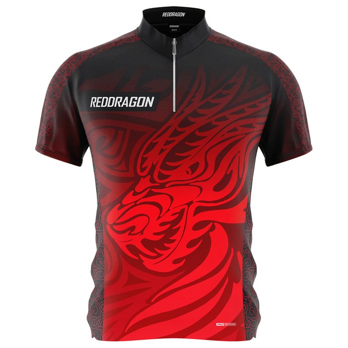 RED DRAGON - JONNY CLAYTON - RD 50 YRS ANNIVERSARY - LIMITED EDITION - DARTS SHIRT