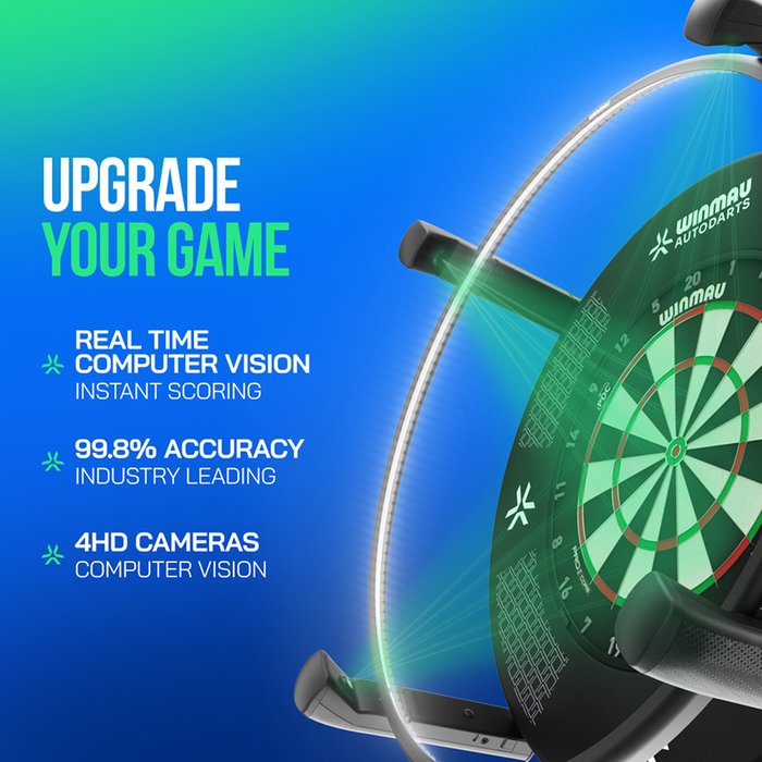 COMING SOON!!  WINMAU - AUTODARTS X - DARTS AUTO SCORING SYSTEM WITH ONLINE PLAY