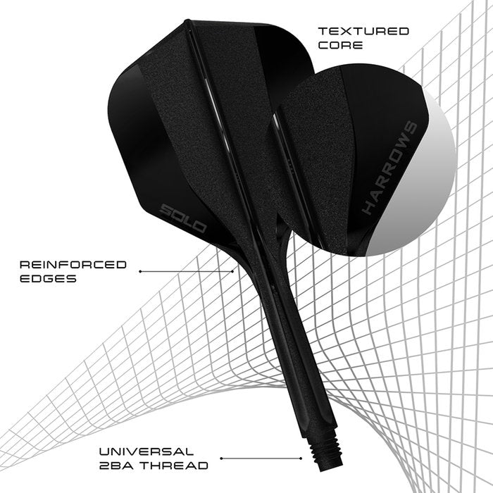 HARROWS - SOLO - BLACK - INTEGRATED FLIGHTS - No.6 (Small)
