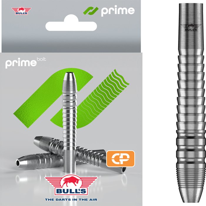 BULL'S (NL) - PRIME - BOLT - BARRELS ONLY - CP STEEL TIP POINT DARTS - 90% - 22g/23g/24g