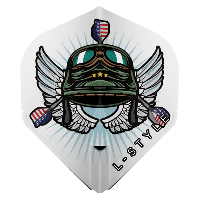 LSTYLE - PLAYERS SERIES - LEONARD GATES - v3 - WHITE - EZ FLIGHTS - L1 STANDARD