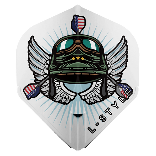 LSTYLE - PLAYERS SERIES - LEONARD GATES - v3 - WHITE - EZ FLIGHTS - L1 STANDARD