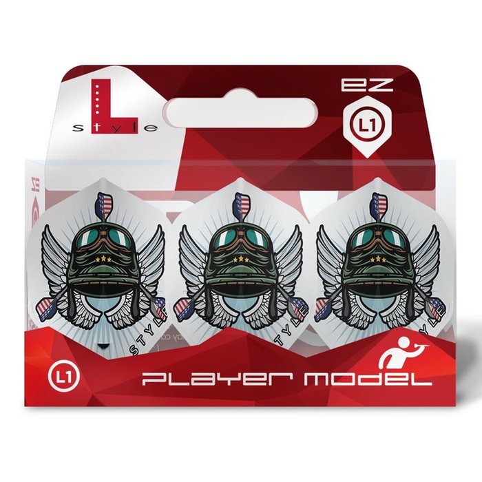 LSTYLE - PLAYERS SERIES - LEONARD GATES - v3 - WHITE - EZ FLIGHTS - L1 STANDARD