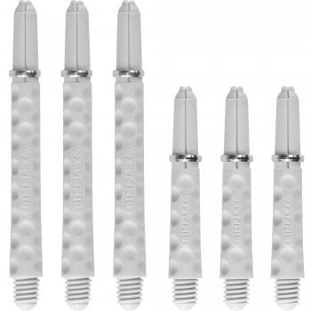HARROWS - DIMPLEX - DARTS STEMS/SHAFTS - WHITE