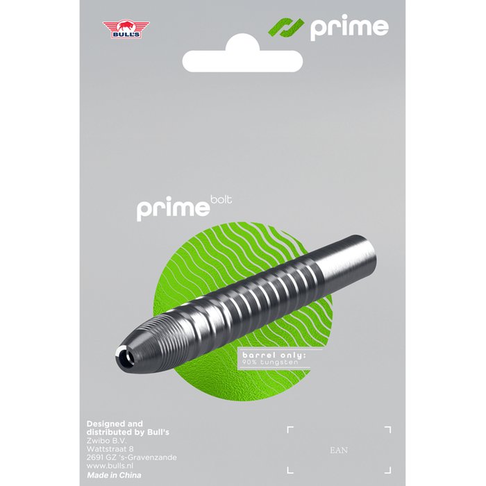 BULL'S (NL) - PRIME - BOLT - BARRELS ONLY - CP STEEL TIP POINT DARTS - 90% - 22g/23g/24g