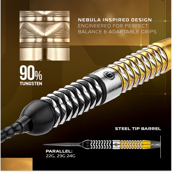 WINMAU - EXION - PARALLEL - WINMAU SWITCH POINT DARTS - 90% - 22g/23g