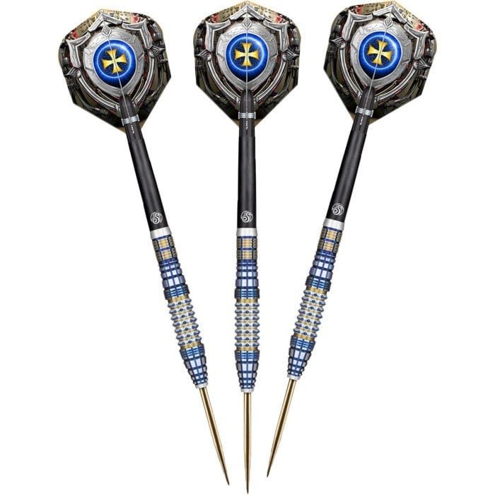 SHOT - FUTURE KNIGHTS - DARKSTAR - STEEL TIP DARTS - 90% - 23g/24g/25g