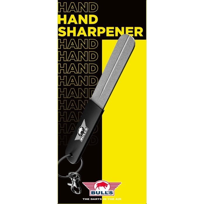 BULL'S NL - HAND SHARPENER - GROOVED & FLAT - SHARPENING TOOL