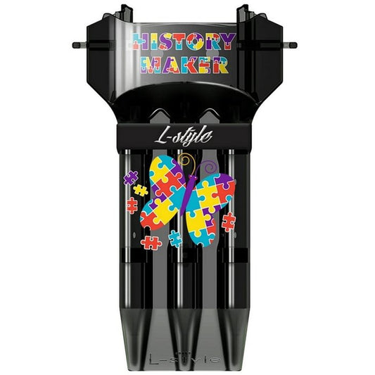 LSTYLE - FALLON SHERROCK - KRYSTAL ONE - CLEAR BLACK HISTORY MAKER - DARTS CASE