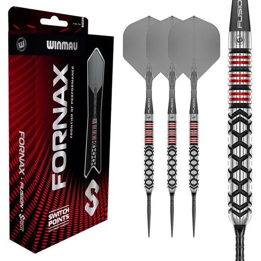 WINMAU - FORNAX - PARALLEL - WINMAU SWITCH POINT DARTS - 90% - 22g/24g